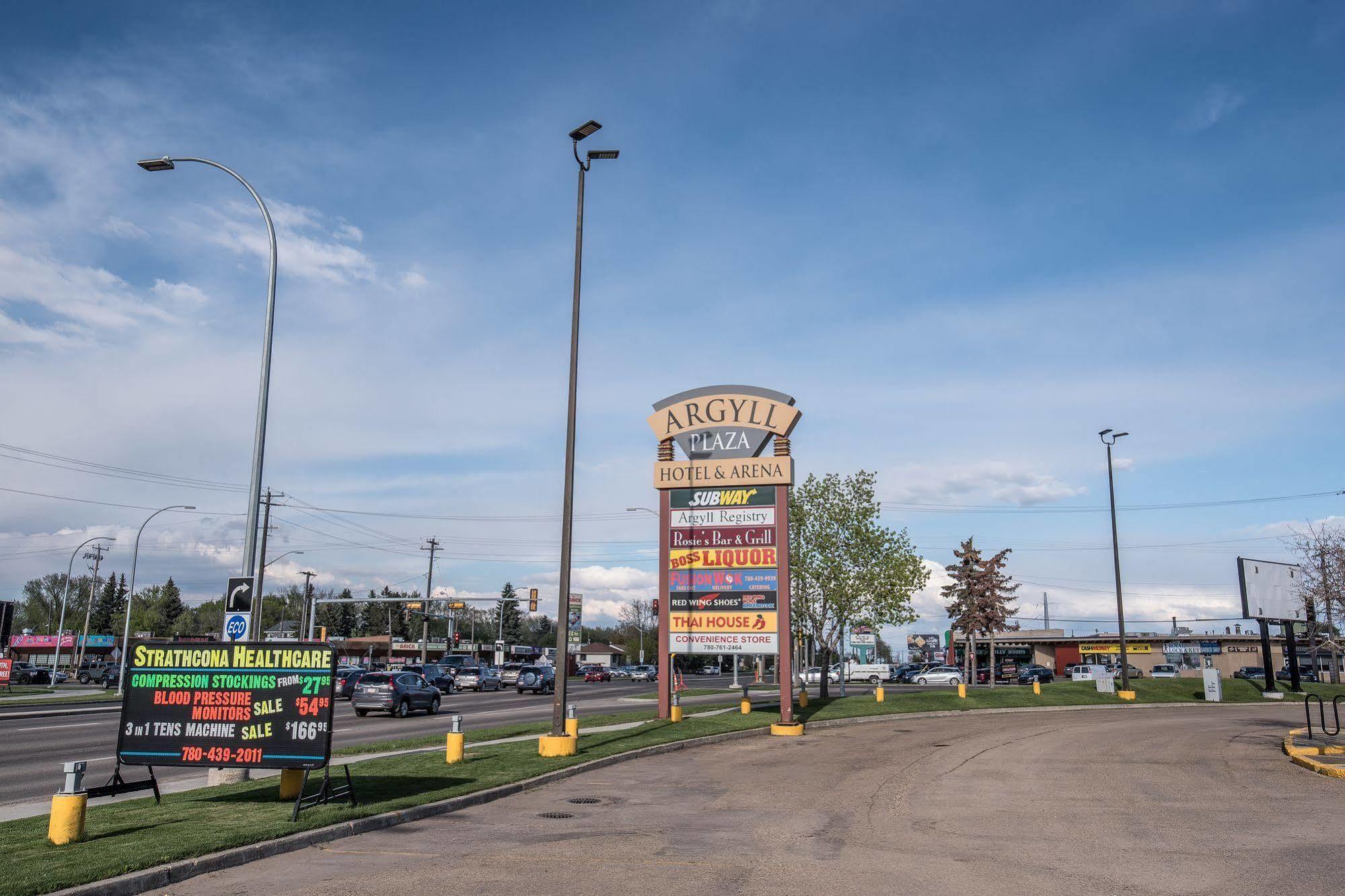 Argyll Plaza Hotel Edmonton Exterior foto
